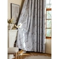 thumbnail image 4 of Sunyuer 100% Blackout Floral Curtains for Bedroom, Blossom Flower Patterned Curtains for Living Room,Thermal Insulated Farmhouse Drapes, Grommet Top 2 Panels, 4 of 15