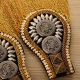 thumbnail image 2 of 2 Pares Charretera Epaulette Accesorios para Hombro Traje Color Plata Oro Sunnimix Broche de metal hombro, 2 of 8