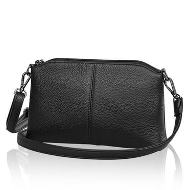 Clutch Wristlet Small Wallet Genuine Leather Crossbody Bags Shoulder Handbag for Women