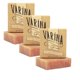thumbnail image 1 of Jabón en barra Varina Natural Antique Sándalo - Limpieza suave para pieles sensibles Floral - Paquete de 3, 1 of 5