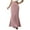 Pink#2, variant on MGCWSH Maxi Skirt for Women- Comfy Foldover High Waist Long Flare A-Line Skirt Maxi Dress Beige