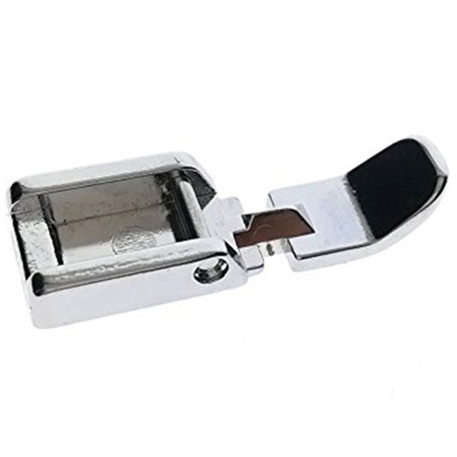 Pied de Presse pour Machine à Coudre en Acier Inoxydable Fermeture Éclair Accessoire de Machine à Coudre Baohd