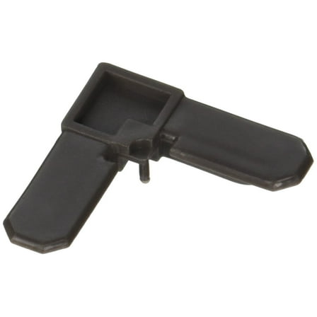 3/4 in. x 3/8 in. Screen Frame Corners, Plastic, Bronze (4-pack)