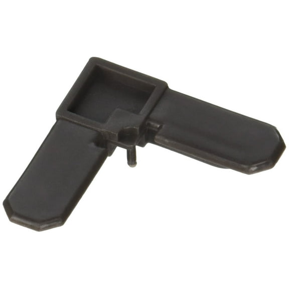 3/4 in. x 3/8 in. Screen Frame Corners, Plastic, Bronze (4-pack)