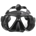 thumbnail image 2 of Face 4 Colors Tempered Glass Lens Flexible Silicone Diving Face Shield For Adult, 2 of 7