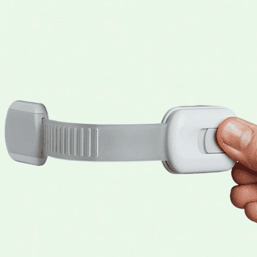 Child Safety Strap Locks (8-Pack) - Baby Locks for Cabinets and Drawers, Toilet, Fridge & More
