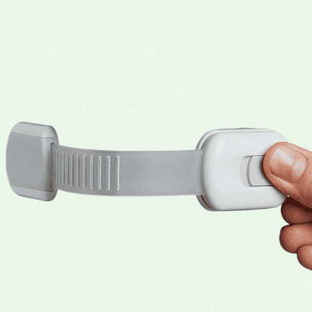 Child Safety Strap Locks (8-Pack) - Baby Locks for Cabinets and Drawers, Toilet, Fridge & More