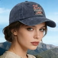 thumbnail image 2 of Unisex Anniversary Print Style Fashion Visor Cap For Outdoor Activities Everyday Wear Versatile Headwear, 2 of 4