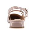 thumbnail image 4 of Journee Womens Gretchenn Multi Strap Square Toe Mary Jane Flats, 4 of 10