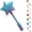 Blue-1pcs, variant on Credit Card Wand,Tap to Pay Wand, 3D Printed Magic Wand Contactless Payment Card Holder, Suitable Scenarios for Card Payment