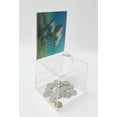 thumbnail image 3 of FixtureDisplays® Small Acrylic Plexiglass Clear Donation Box Tip Offering Charity Fundraising Box 11040-NEW, 3 of 5