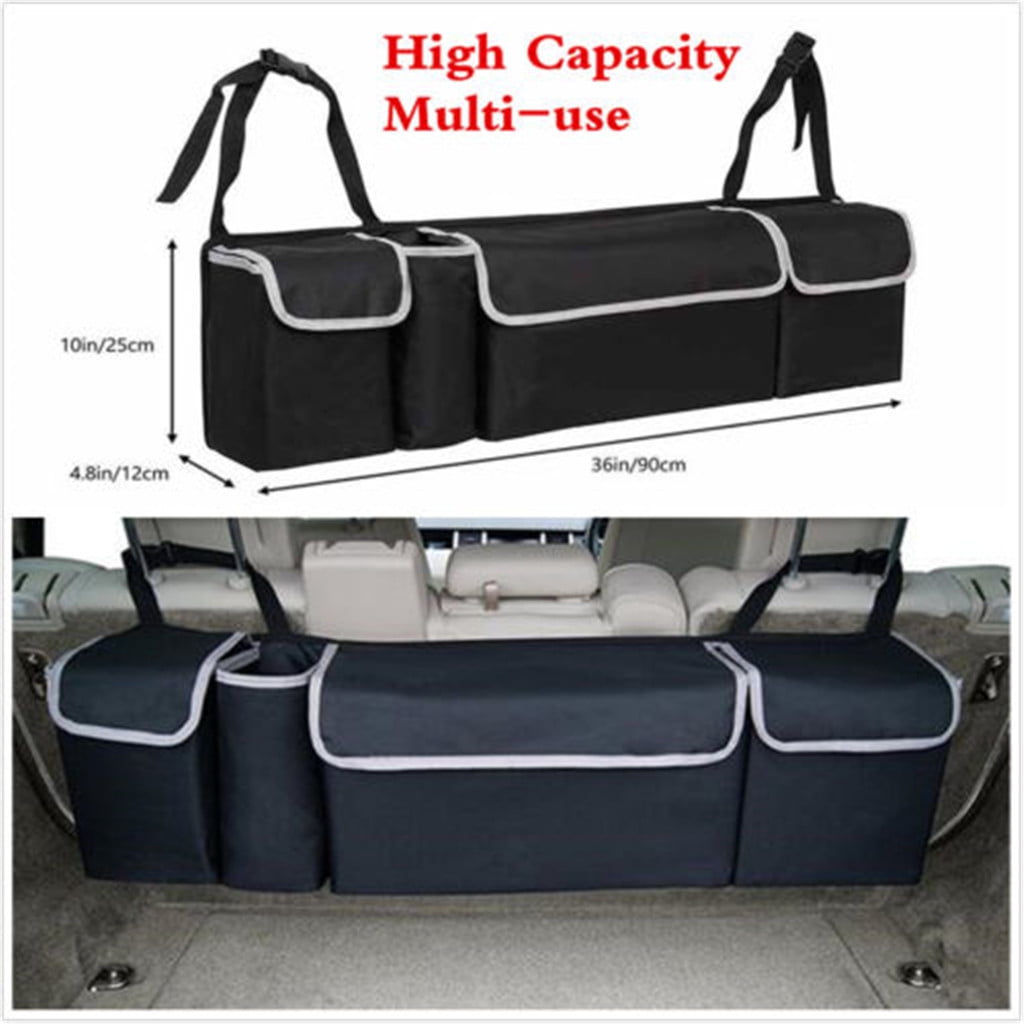 Accessories Black High Capacity Multi-use Car Seat Back Organizers Bag Interior