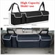 thumbnail image 2 of Organizador de gran capacidad para el respaldo del asiento del coche - 4 espaciosos bolsillos, correas ajustables, para juguetes de niños, artículos de bebé, equipo de camping, 2 of 8