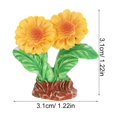 thumbnail image 2 of unbranded 15Ud Estatua De Girasol En Resina Multi Color Para De Macetas Y Escritorio, 2 of 6