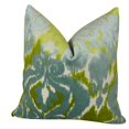 thumbnail image 1 of Plutus Velvet Bliss Water Handmade Throw Pillow, (22" x 22"), 1 of 1