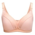 thumbnail image 5 of URMAGIC Cotton Open Breast Maternity Nursing Bra Women Wire Free Sleep Underwear, 5 of 5
