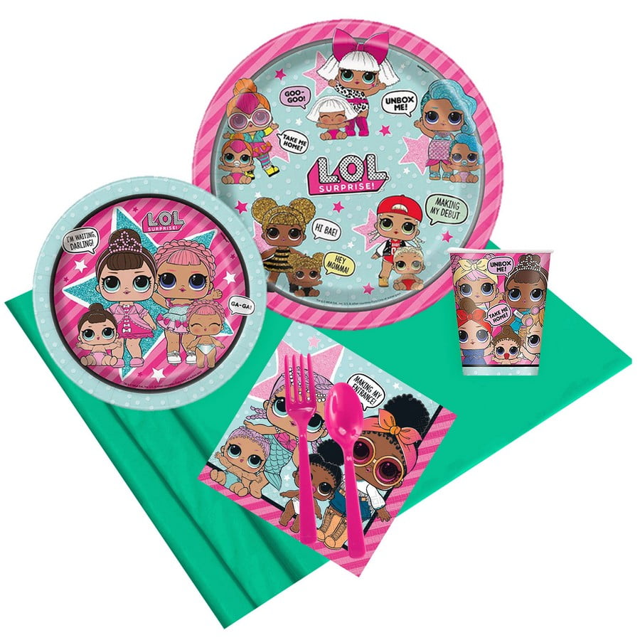 LOL Surprise Party Supplies Party Pack for 8