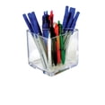 thumbnail image 3 of 4" Cube Pencil Holder with Divider, 2-Pack, 3 of 3