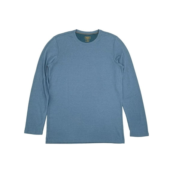 The Foundry Mens Big & Tall Blue Long Sleeve Crewneck T-Shirt XLT