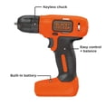 thumbnail image 2 of Taladro/destornillador inalámbrico BLACK+DECKER 8V MAX BDCD8C, 2 of 9