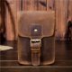 thumbnail image 1 of Riñonera de piel para hombre, primera capa de piel de vaca, pequeña bolsa para colgar pantalones, bolsa para teléfono móvil, estilo retro europeo y americano, 1 of 5