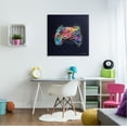 thumbnail image 3 of Stupell Industries Modern Controller Splash Beauty & Fashion Painting Gallery Wrapped Canvas Print Wall Art, 30 x 30, 3 of 8