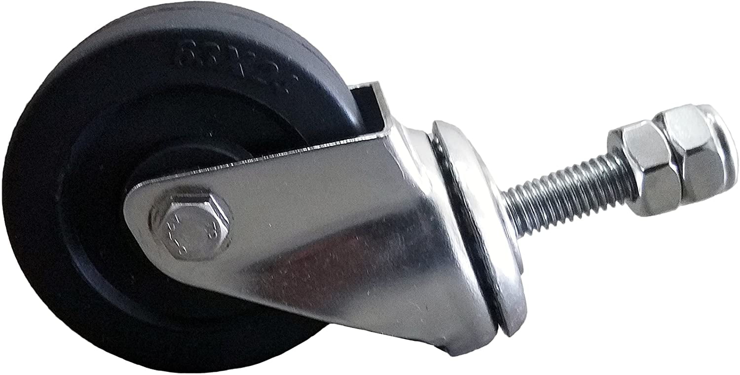Ultimate Washer Replacement Castors for BE 18", 20", 24" Stainless Steel Surface Cleaners, 2-Pack