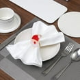 thumbnail image 4 of ⚡ Big Sale ! Christmas Napkin Rings Holders Christmas Napkin Holder Deer Merry Christmas Santa Hat Red Bow Christmas Tree Napkin For Dinner Party Table Decorations, 4 of 4