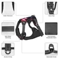 thumbnail image 6 of Lsque Red And Blue Lightning Dog Harness, No-Pull Pet Harness with 2 Leash Clips, Adjustable Soft Padded Dog Vest with Easy Control Handle for Large Dogs-X-Large, 6 of 9
