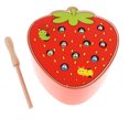 thumbnail image 1 of Juego de Juguete para Atrapar con Imán de Tablero de Fresa de Madera, Regalo de Juguete Educativo para Niños Pequeños Sunnimix Juguete de madera para niños, 1 of 7