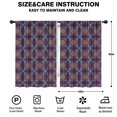 thumbnail image 2 of Blackout Kids Curtains,Purple Circular Floral Pattern Childrens Insulated Curtains Set Of 2,Bedroom Essentials,Toddler Room Decor 42x63in(106x160cm), 2 of 5