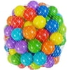 EWONDERWORLD 2.4” 100 Count Non-Toxic Colorful Plastic Crush Proof Play Balls with Net Bag