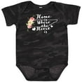 thumbnail image 3 of Inktastic Tennessee Home is Where The Heart is with Watercolor Floral Girls Baby Bodysuit, 3 of 5