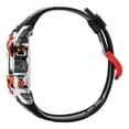 thumbnail image 4 of Accutime Transformers Reloj digital LCD para niños – Diseño icónico de Autobot, luces LED intermitentes, correa duradera negra y roja, viene en caja de lata coleccionable, 4 of 5