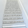thumbnail image 4 of Stickers Stair Risers Vinyl Peel and Stick Removable Stair Decals PVC Staircase Decor Waterproof Personalized Self-Adhesive Stairway Steps DIY Decorations Stone Pattern, 4 of 9