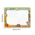 thumbnail image 3 of XYAIYT Children's Reusable Water Canvas Drawing Board Large Set with Water Pens Mess Free Portable Educational for Kids Enhances and Motor Skills Suit for Travel and Early Learning, 3 of 6