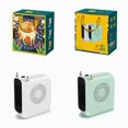 thumbnail image 5 of Calentador de espacio eléctrico de 500 vatios con protección de seguridad Calentador de habitación de calentamiento rápido pequeño Invierno Mantener caliente - Blanco Kuyhfg Bienvenido a Kuyhfg, 5 of 5