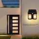 thumbnail image 4 of Luces Solares De Pared Para Exteriores, Lámpara De Pared Cuadrada Para Exteriores, 3 Modos Para El Hogar, 4 of 8