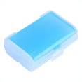 thumbnail image 2 of Organizador portátil de contenedor de caja de almacenamiento de viaje para el hogar, píldora/tableta/medicina/joya de 2 capas, color azul, 2 of 8