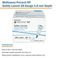 thumbnail image 4 of McKesson Prevent HP Safety Lancet, Retractable, Pressure-Activated Finger Device, Sterile - Ideal for Blood Testing - Single Use, 28 Gauge, 1.6 mm Depth, 100 Count, 20 Packs, 2000 Total, 4 of 5
