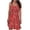 Red, variant on Womens Summer Boho Tube Dress Tunic Smocked Tiered Sleeveless Mini Dresses Pleated Elastic Strapless Floral Beach Sundress