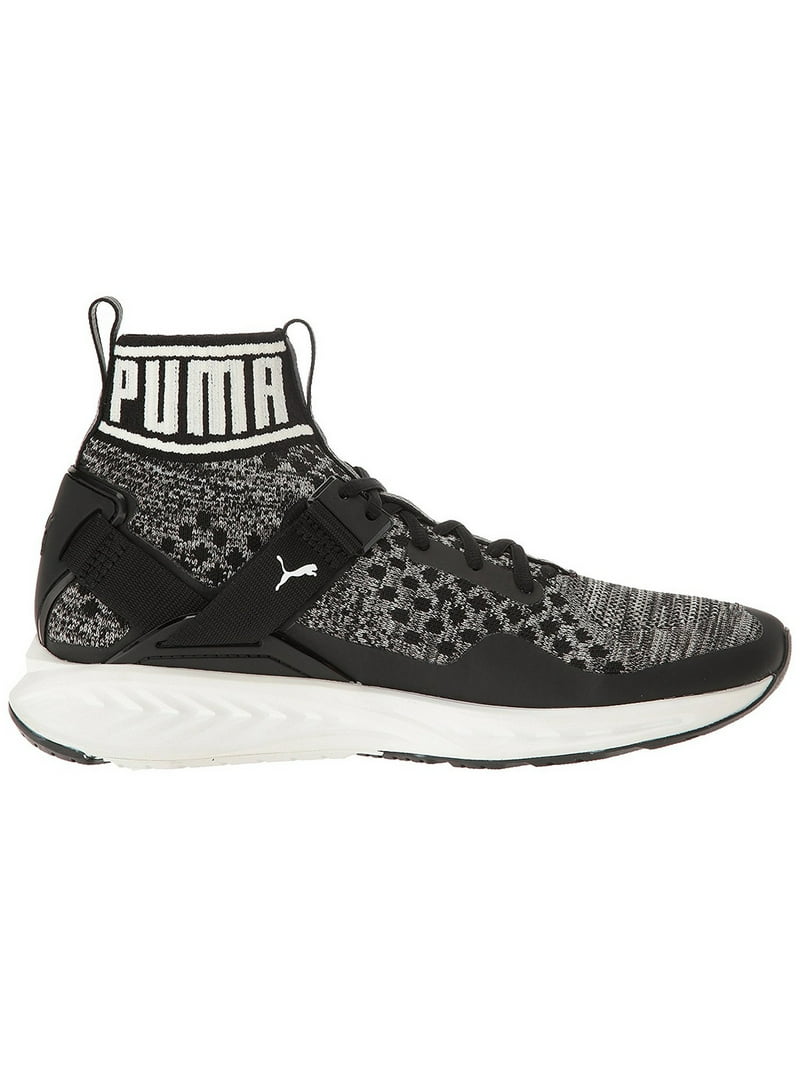 Puma Men's Ignite Black / Grey Ankle-High Training Shoes - 7M -