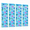 Blue Hawaiian, variant on 4 Pack Blue Space Galaxy Foil Fringe Curtains for Outer Space Alien Party Decorations