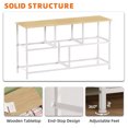 thumbnail image 7 of Eunos Wide Drawer Dresser with 5 Fabric Chest of Storage Cabinet Drawers for Living Room, Bedroom, Hallway, Ash Grey, 7 of 7