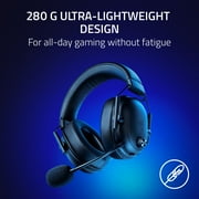 Razer Blackshark V2 Hyperspeed Wireless 280g Ultra-Lightweight Esports Headset for PC, Dual Wireless, Black