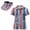 250 Years American Spirit Patriotic, variant on Beach Starfish Women's Golf Shirt and Sun Visor Hat Set Short Sleeve Quick Dry Moisture Wicking UV Protection Adjustable Sun Visor for Golf Tennis Outdoor Sports