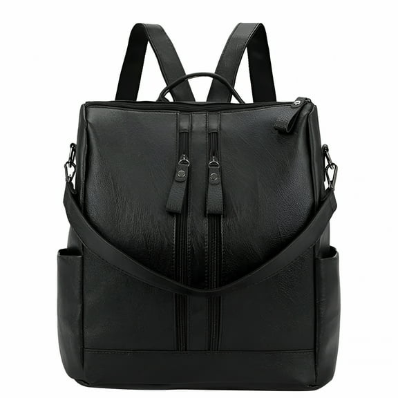 GASTROPOD PU Leather Backpack Purse for Women Multi-Pocket Travel Backpack Outdoor Large Backpack Shoulder Bag