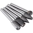 thumbnail image 2 of Precision Tungsten Carbide Burr, Solid Carbide Rotary File Set for Precision Metalwork, Wood Carving, Jewelry Making, Heat-Treated for High Strength and Durability, 10PCS, 2 of 5
