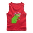 thumbnail image 1 of RXIRUCGD 2025 Vêtements d'Été pour Enfants Chemise de Base à Col Rond Sans Manches pour Garçons, 1 of 2