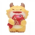thumbnail image 1 of GUOOL 4X Dragon Statue Souvenir Cadeau Ornement de Table pour Cheminée de Bureau, 1 of 9